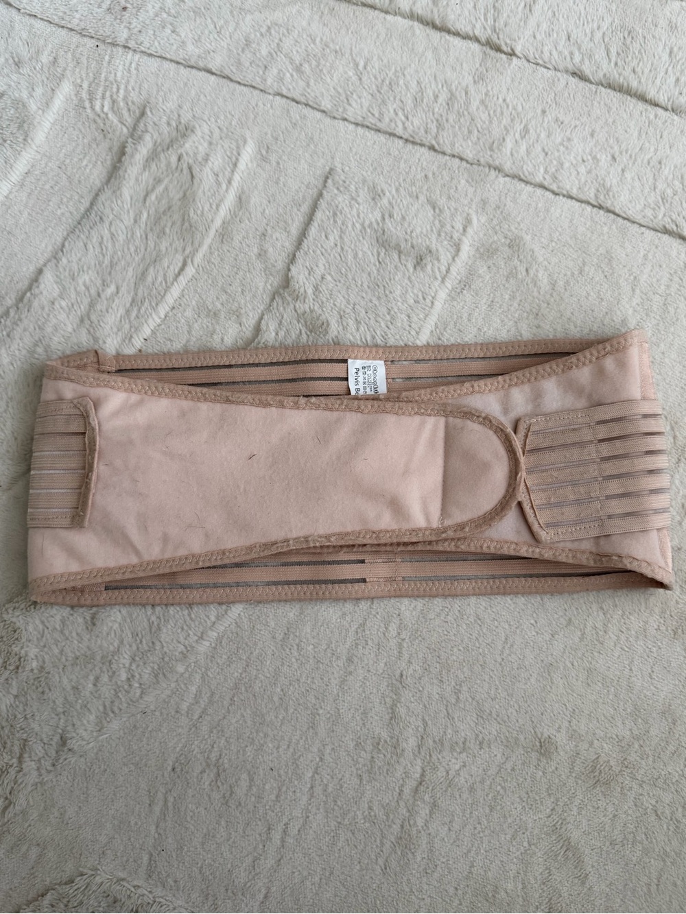 Supportive Women’s Waist Belt in Nude